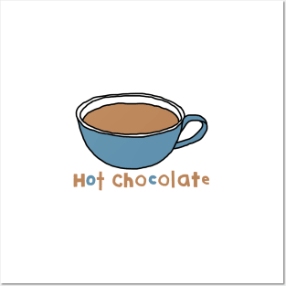 Hot Chocolate in a Cup Food Posters and Art